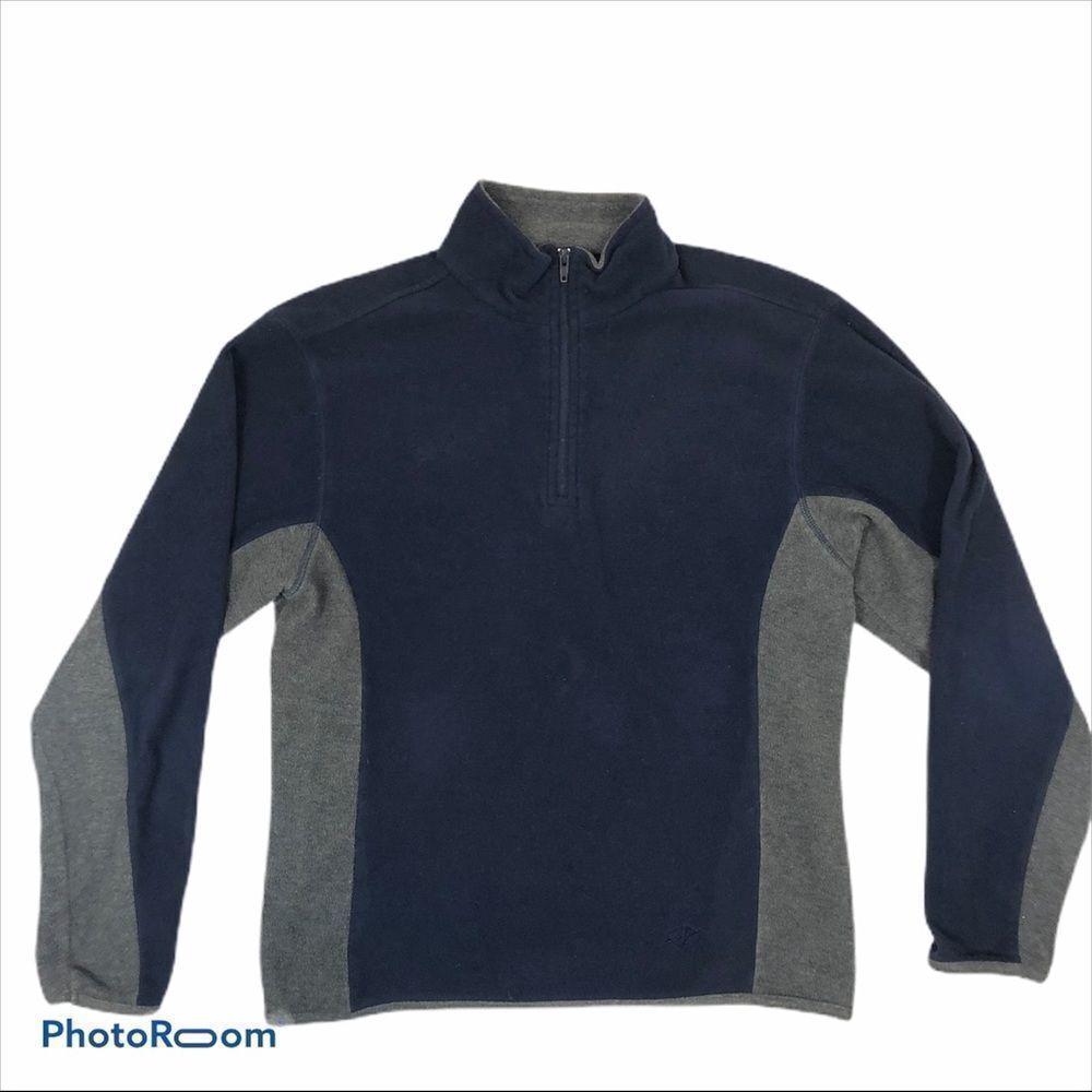 Men’s Navy Blue Nordic Track Fleece Medium